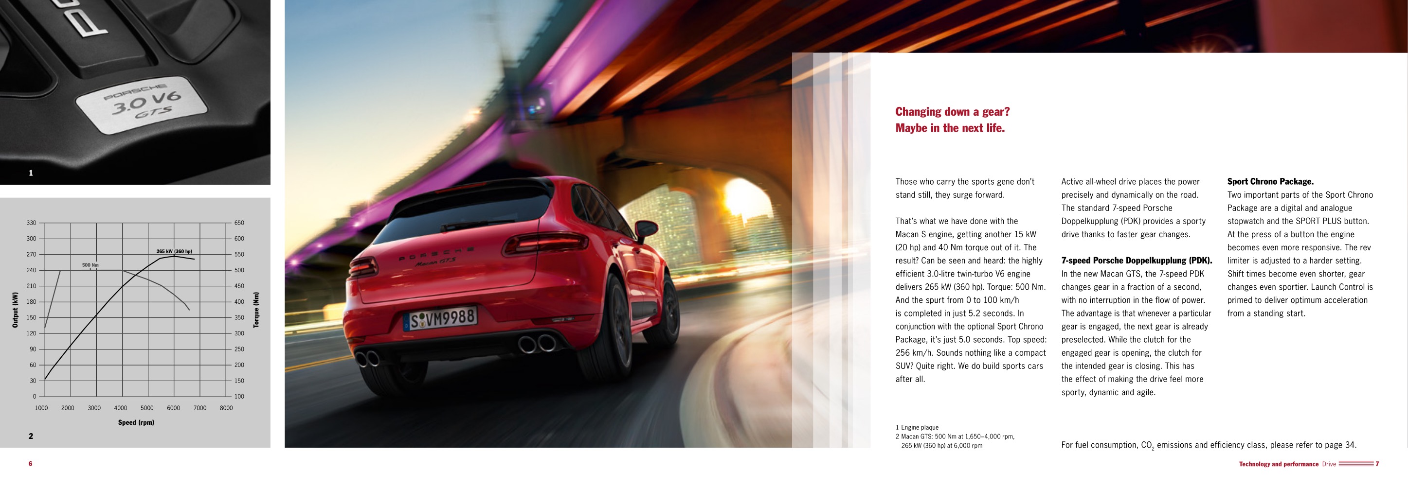 2016 Porsche Macan GTS Brochure Page 11